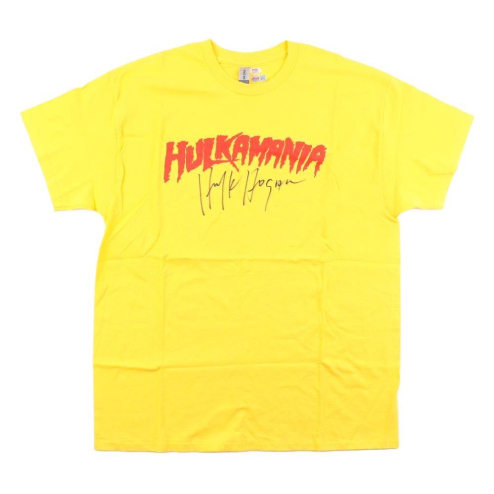 Hulk Hogan Signed WWE Hulkamania T-Shirt PSA PIA
