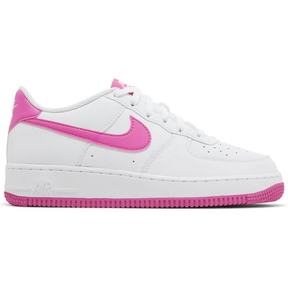 Nike Air Force 1 GS White Laser Fuchsia