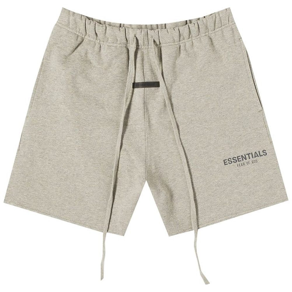 Fear of God Essentials Sweat Short Heather Oatmeal