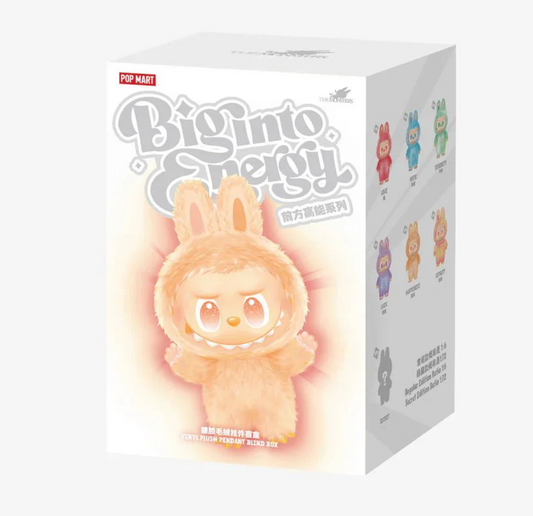 Labubu The Monsters Big into Energy Series Vinyl Plush Pendant  (1 Blind Box)