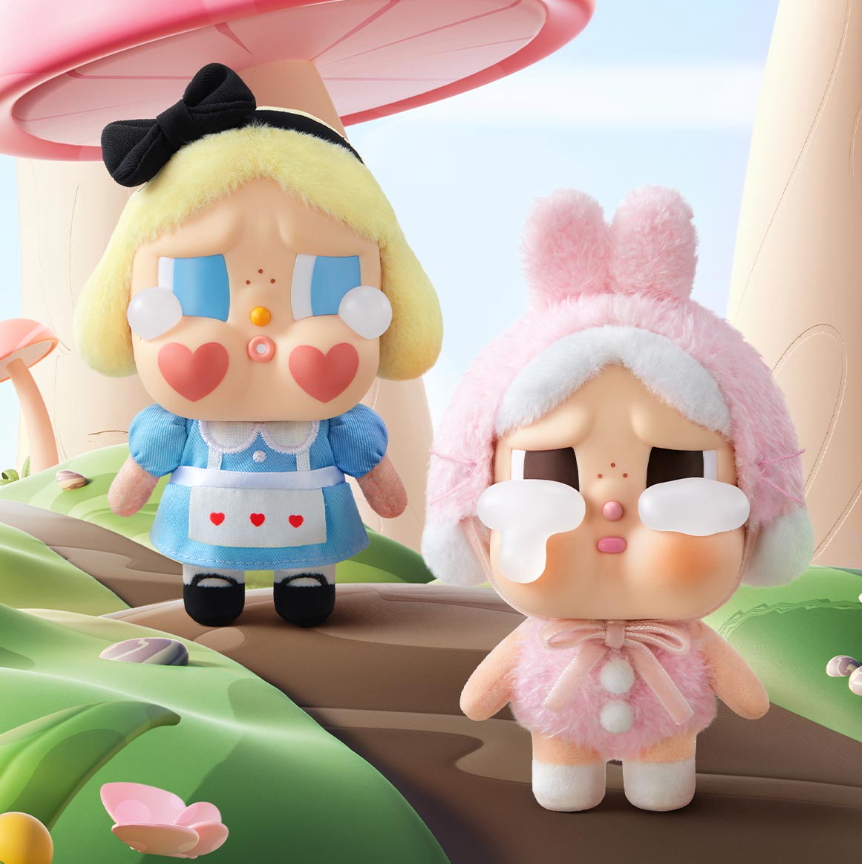 Pop Mart CryBaby Crying Again Series Vinyl Face Plush Single Blind Box