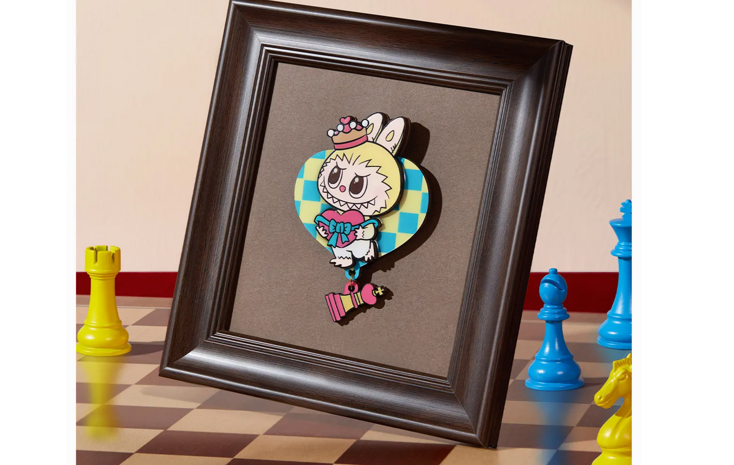 Labubu The Monsters Let's Checkmate Series Fridge Magnet Single Blind Box