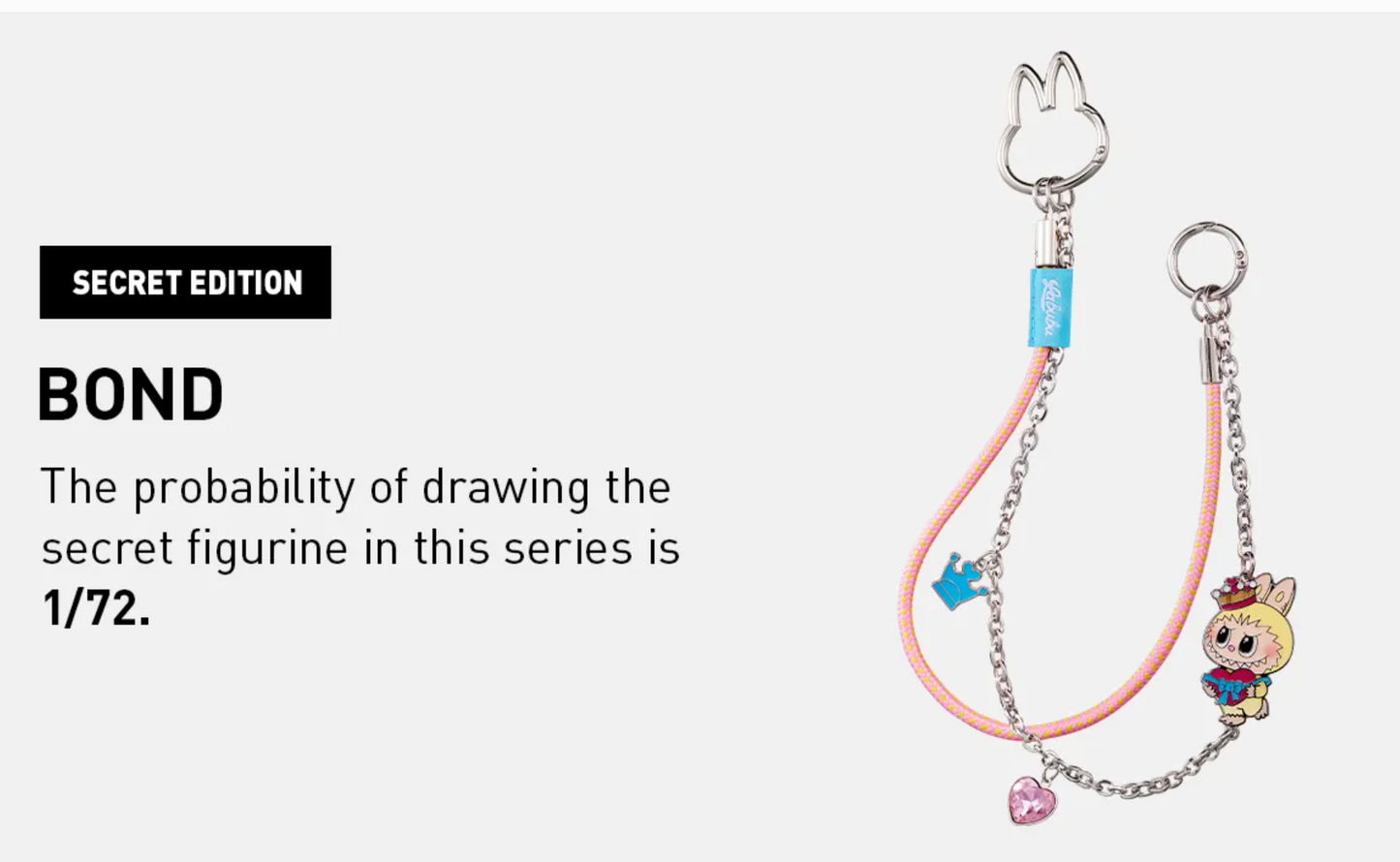Labubu The Monsters Let's Checkmate Series Pendant  ( Blind Box)