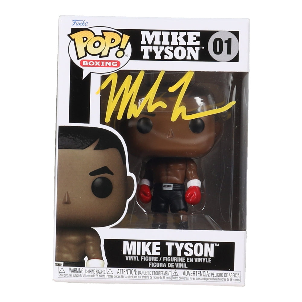 Mike Tyson Funko Pop Vinyl Figure Tyson JSA COA