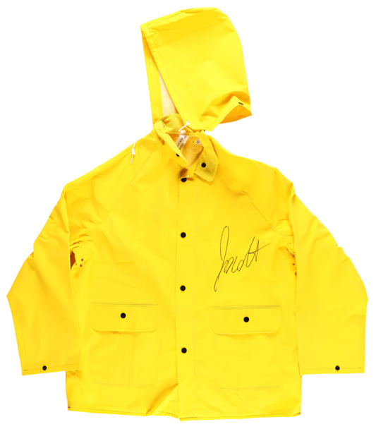 Jackson Robert Scott Signed "IT" Georgie Yellow Raincoat | Movie Prop Replica (Beckett)