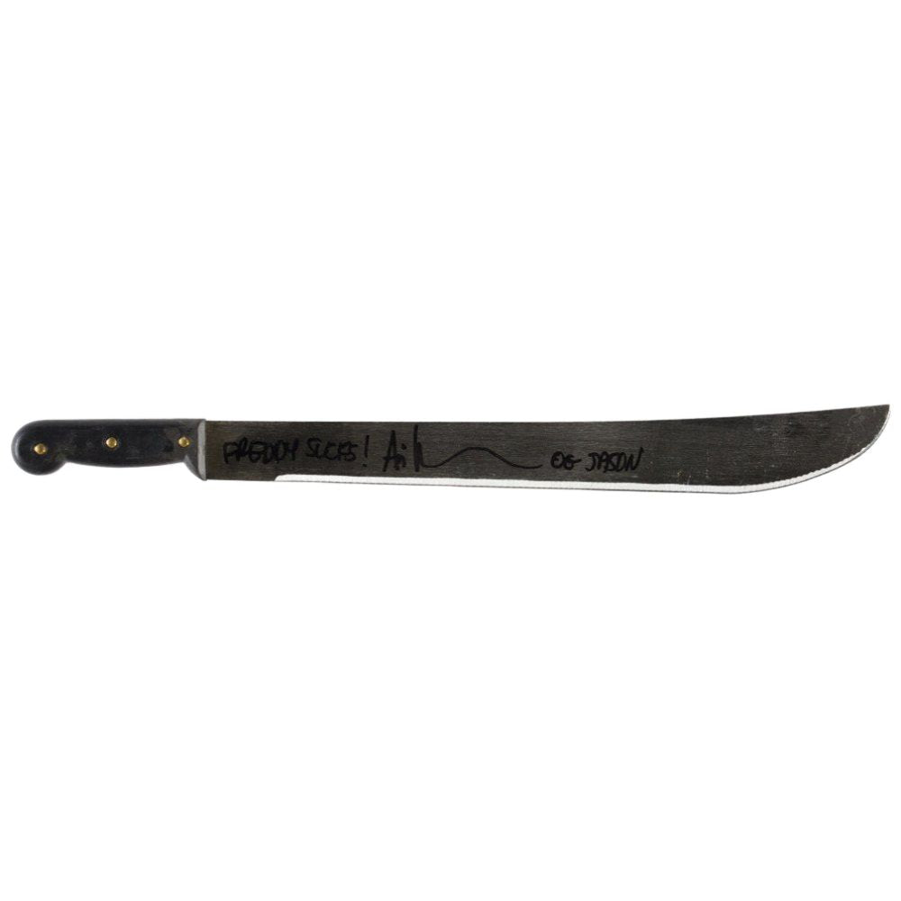 Ari Lehman Signed Machete