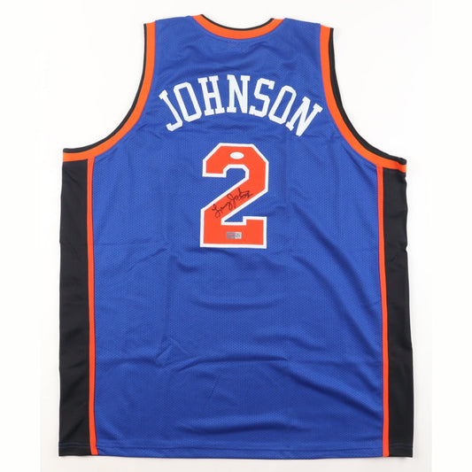 Larry Johnson Signed Jersey