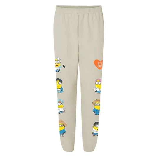 BTS x Despicable Me 4 Minions Official MD Group Sweatpants